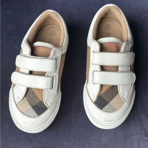 Burberry sneakers for toddlers